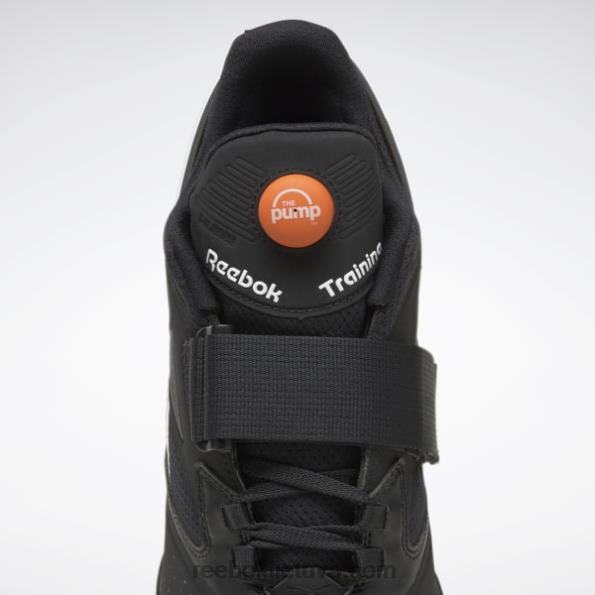 Reebok legacy lifter iii vyriški sunkiosios atletikos bateliai FTYF81069 core black/ftwr white/smash orange s23-r