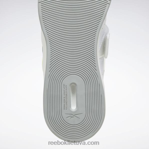 Reebok legacy lifter iii vyriški sunkiosios atletikos bateliai FTYF81085 ftwr balta/glen žalia/saulės rūgšties geltona