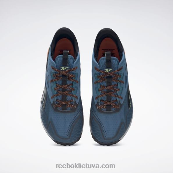 Reebok nano x2 tr adventure vyriški treniruočių bateliai FTYF81309 plieninis mėlynas s23-r/core black/smash orange s23-r