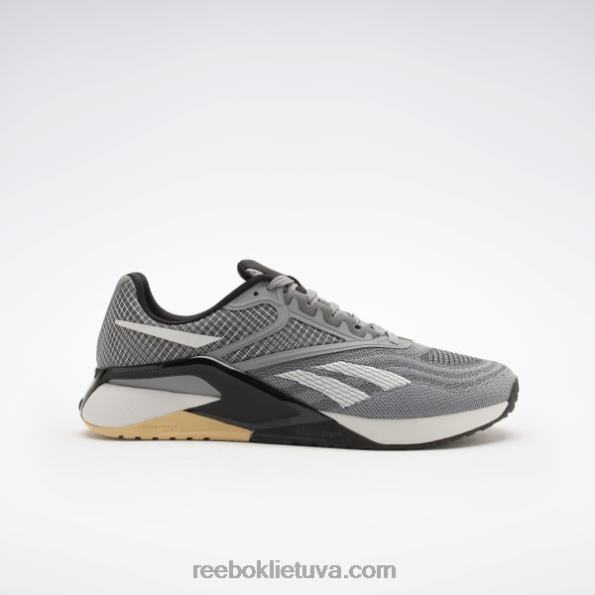 Reebok nano x2 vyriški treniruočių bateliai FTYF81022 gryna pilka 5 / šerdis juoda / gryna pilka 2