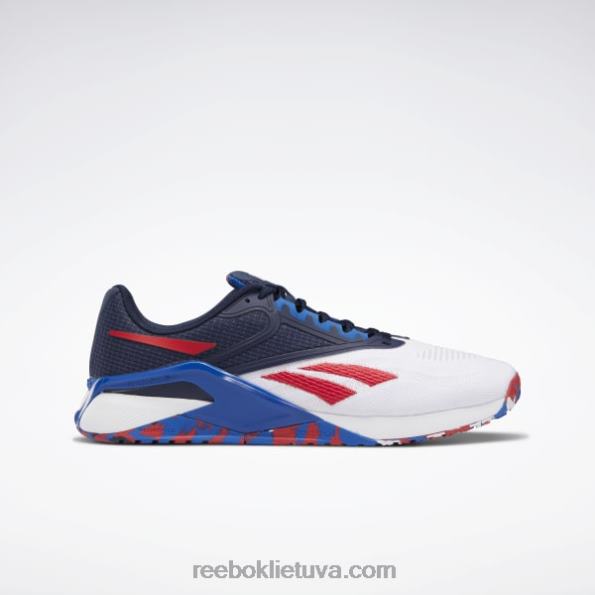 Reebok nano x2 vyriški treniruočių bateliai FTYF81040 vektorius navy/ftwr white/vector blue