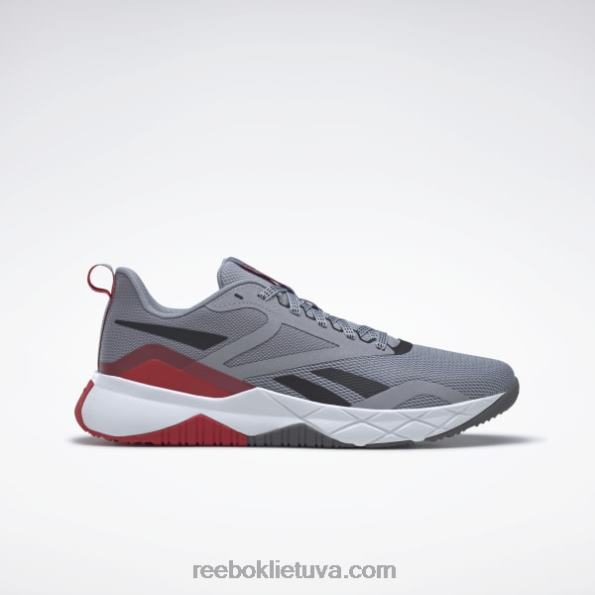 Reebok nfx vyriški treniruočių bateliai FTYF81323 šalta pilka / šerdis juoda / šalta pilka 6