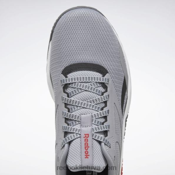 Reebok nfx vyriški treniruočių bateliai FTYF81323 šalta pilka / šerdis juoda / šalta pilka 6