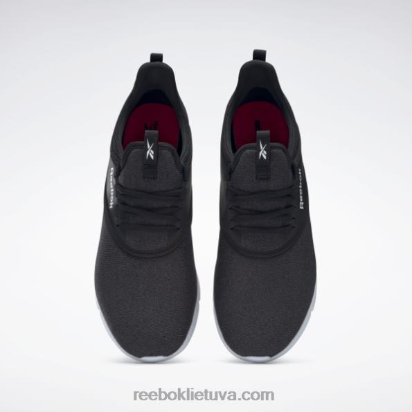 Reebok Daystart vyriški batai FTYF81095 šerdis juoda/ftwr balta/vektoriaus raudona