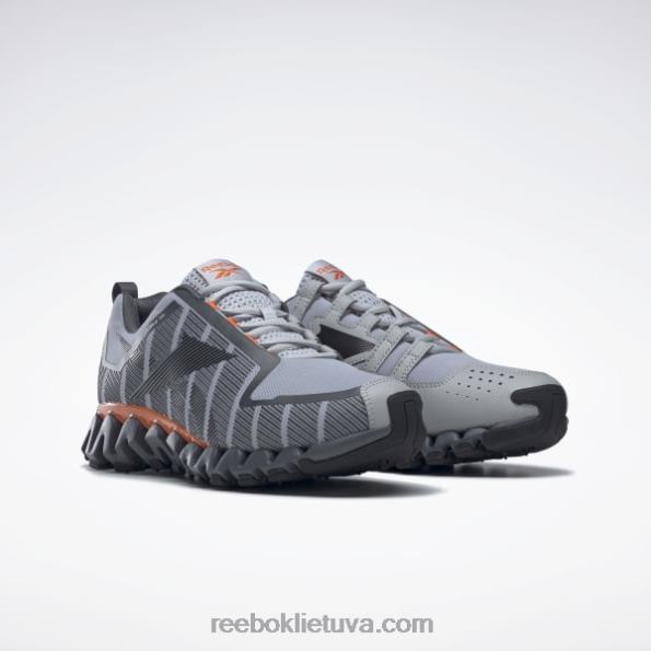Reebok zigwild trail 6 vyriški batai FTYF81059 gryna pilka 3/gryna pilka 7/smash orange s23-r