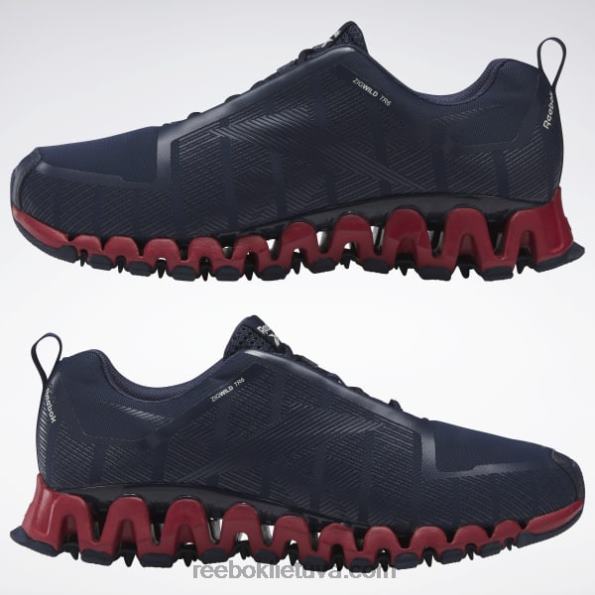 Reebok zigwild trail 6 vyriški batai FTYF81075 vektorius tamsiai / blyksniai raudonai / grynai pilka 1