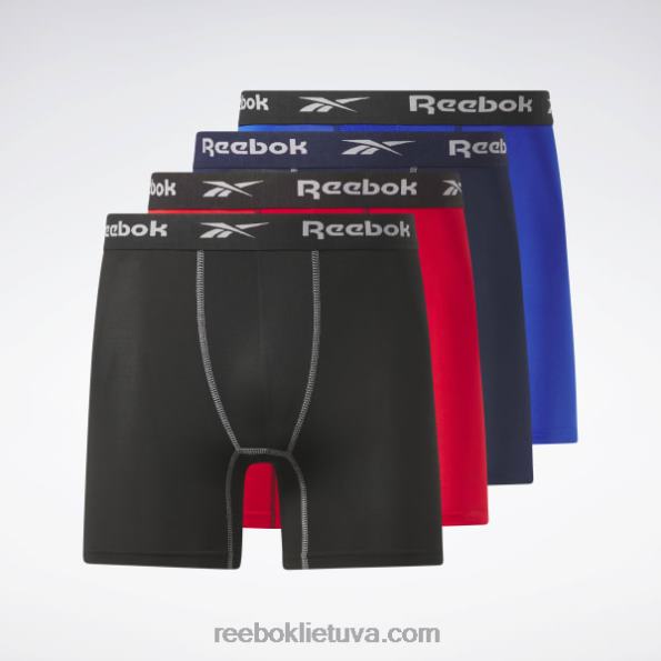 Reebok 4 komplektų efektyvios boksinės kelnaitės FTYF81127 keli vyrų