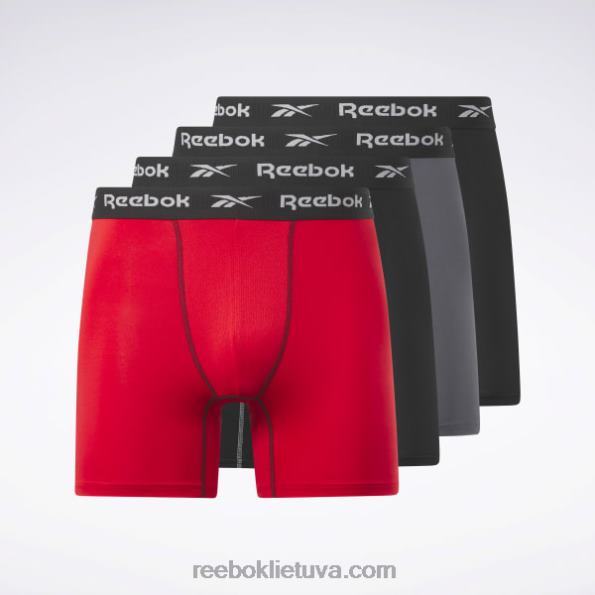 Reebok veiksmingos boksinės kelnaitės (4 pakuotės) FTYF81312 keli vyrų